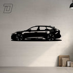 Audi RS6 Avant (2020) - Wandtattoo