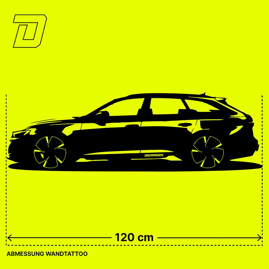 Wandtattoo - Audi RS6 Avant (2020)