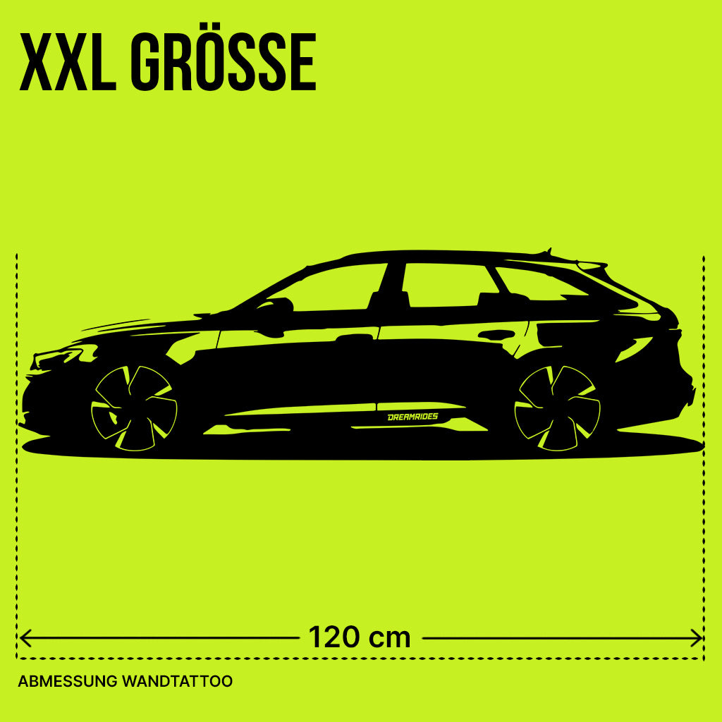 Audi RS6 Avant (2020) - Wandtattoo