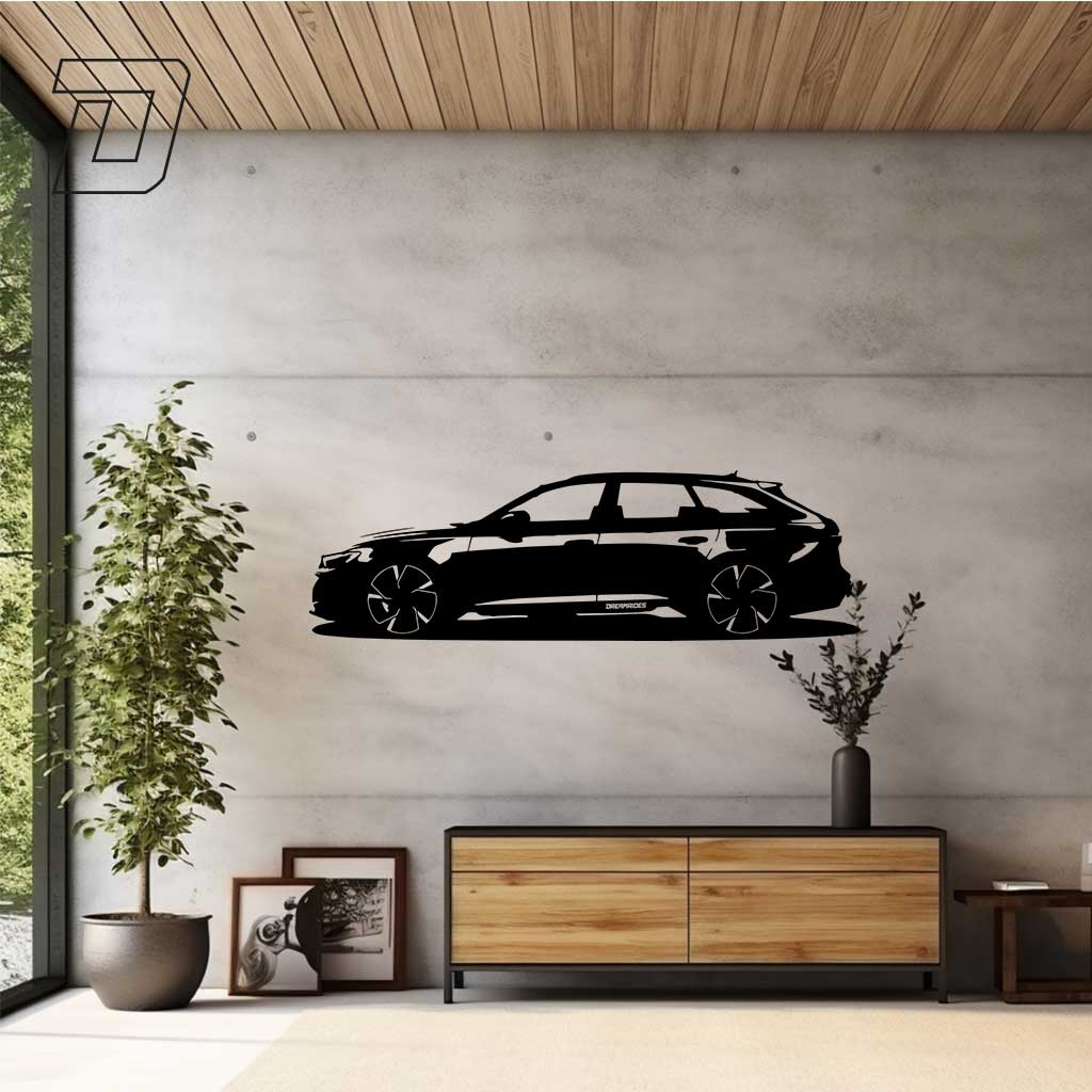 Wandtattoo - Audi RS6 Avant (2020)