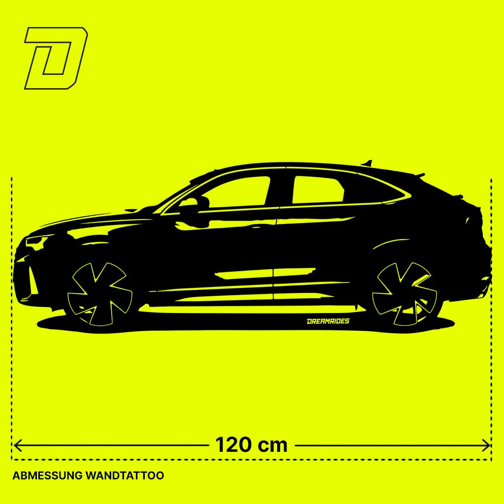 Wandtattoo - Audi RSQ3 (2020)