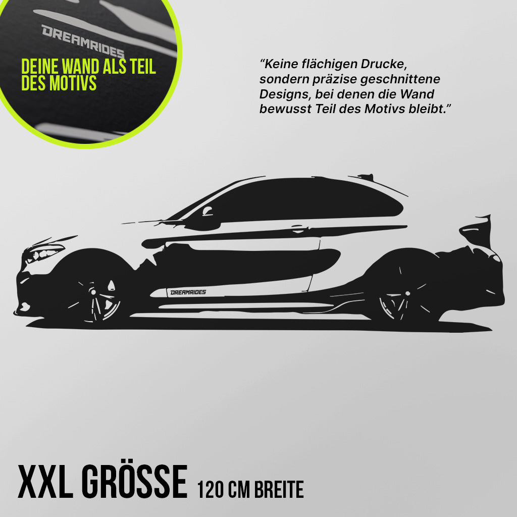 BMW M2 Competition (2019) - Wandtattoo