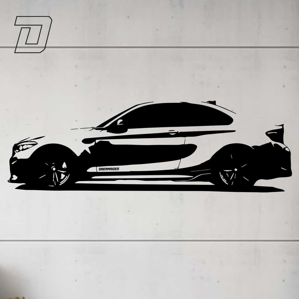 Wandtattoo - BMW M2 Competition (2019)