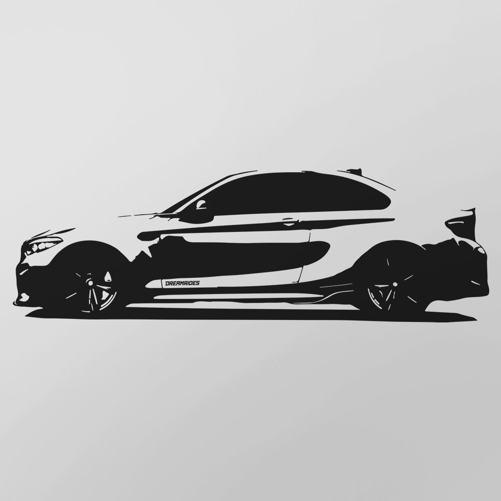 BMW M2 Competition (2019) - Wandtattoo