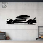 BMW M2 Competition (2019) - Wandtattoo