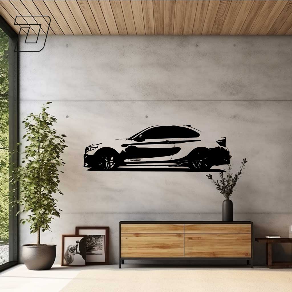 BMW M2 Competition (2019) - Wandtattoo