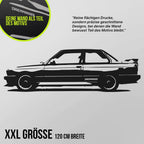BMW M3 E30 (1986) - Wandtattoo