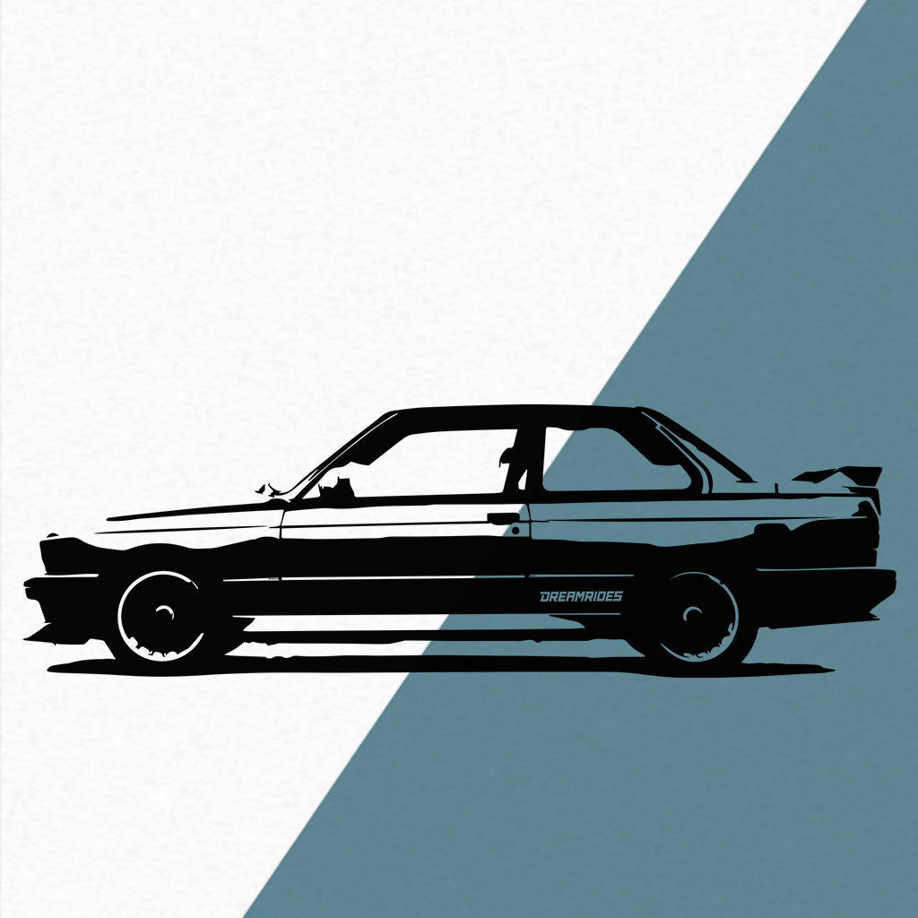 BMW M3 E30 (1986) - Wandtattoo