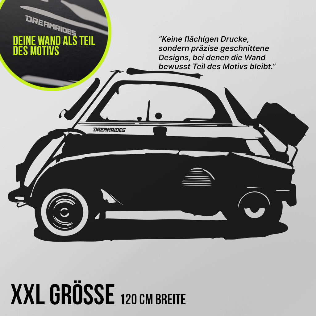 BMW Isetta (1955) - Wandtattoo