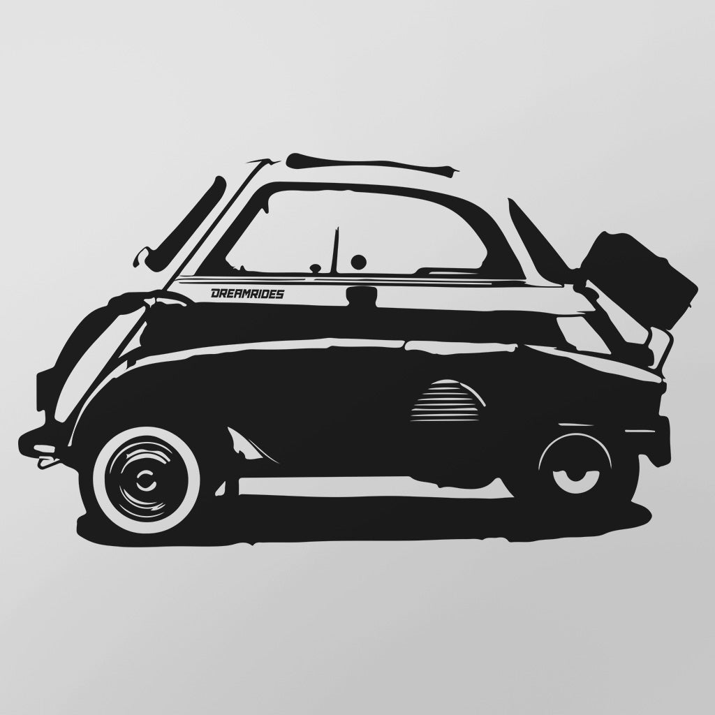 BMW Isetta (1955) - Wandtattoo