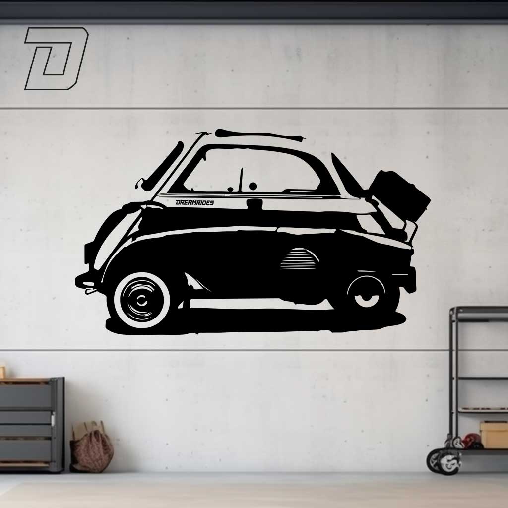 BMW Isetta (1955) - Wandtattoo