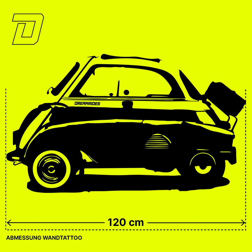 Wandtattoo - BMW Isetta (1955)