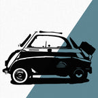 BMW Isetta (1955) - Wandtattoo