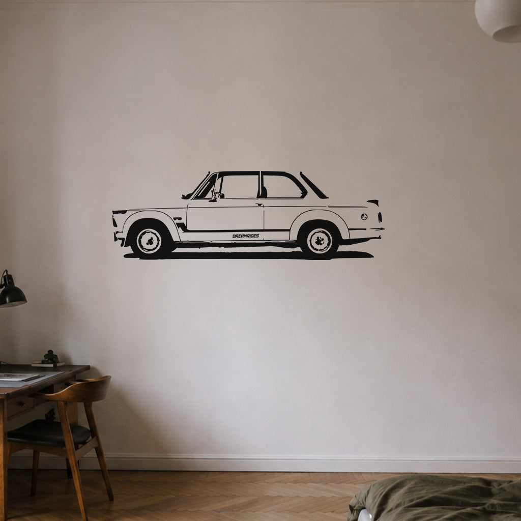 BMW 2002 Turbo (1973) - Wandtattoo