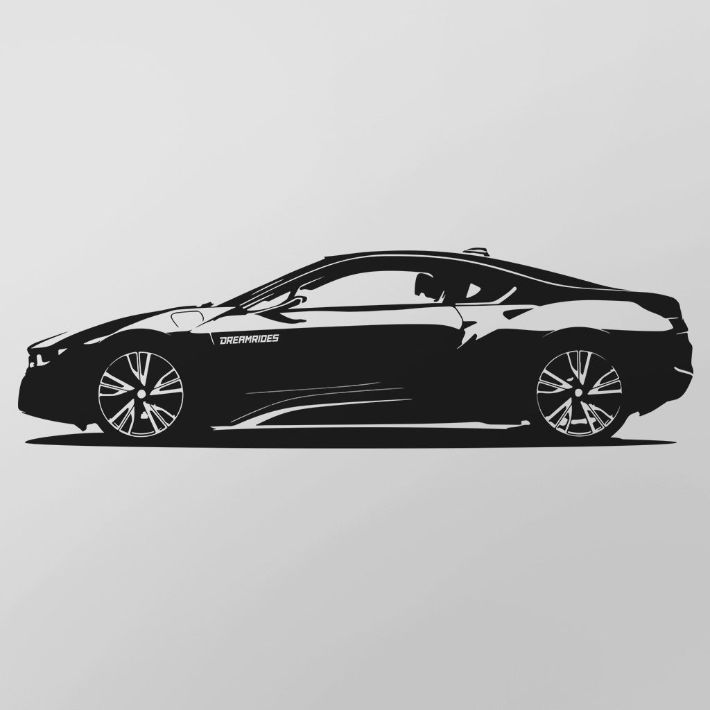 BMW i8 (2015) - Wandtattoo