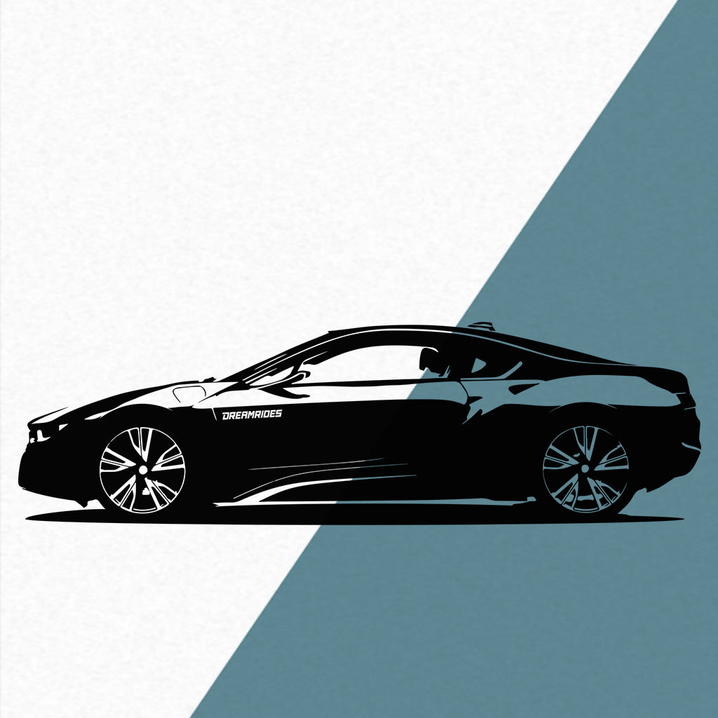 BMW i8 (2015) - Wandtattoo