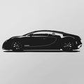 Bugatti Veyron Supersport (2010) - Wandtattoo