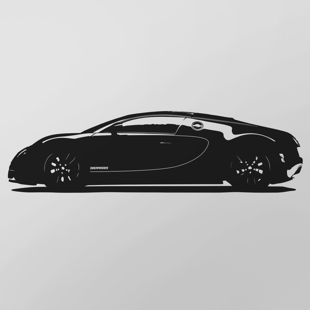 Bugatti Veyron Supersport (2010) - Wandtattoo