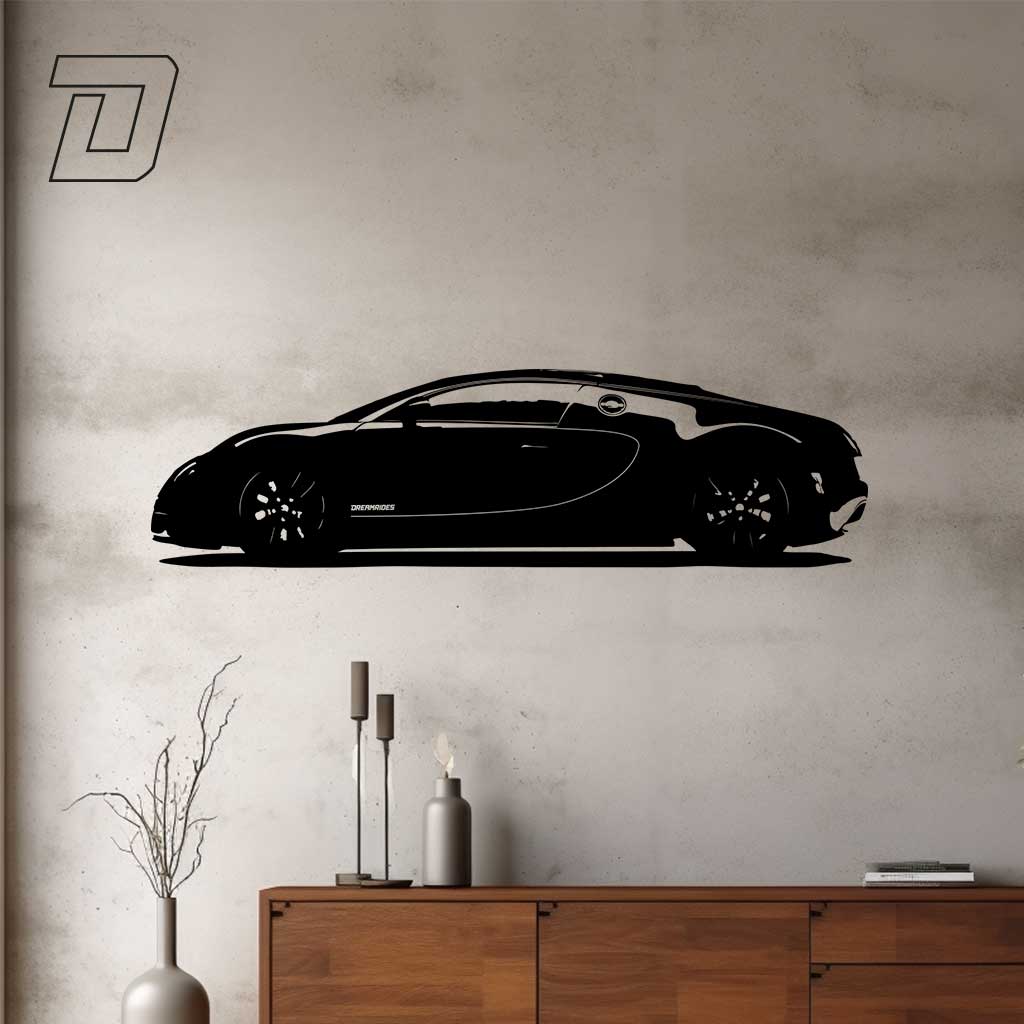 Bugatti Veyron Supersport (2010) - Wandtattoo