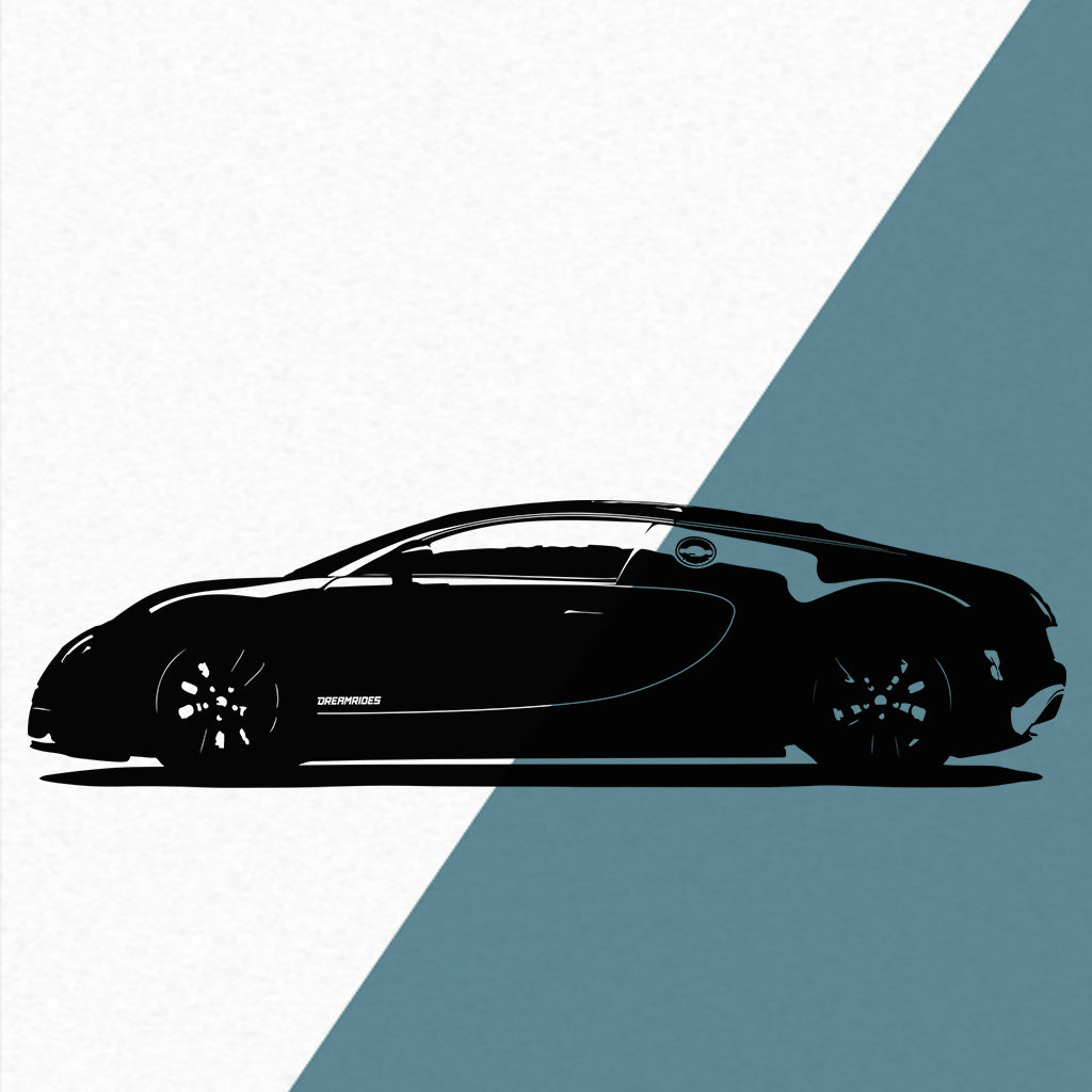 Bugatti Veyron Supersport (2010) - Wandtattoo