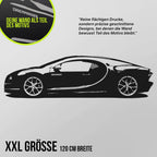 Bugatti Chiron (2017) - Wandtattoo