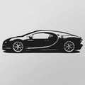 Bugatti Chiron (2017) - Wandtattoo
