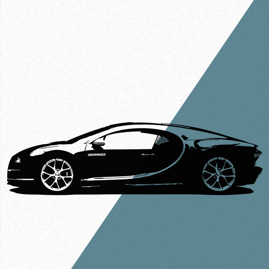 Bugatti Chiron (2017) - Wandtattoo