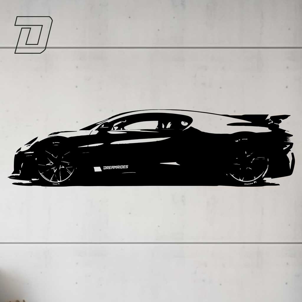 Wandtattoo - Bugatti Divo (2019)