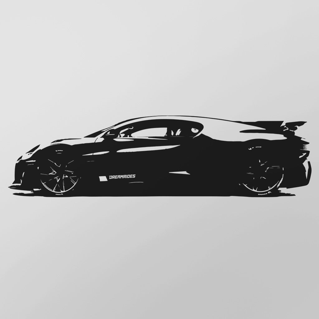 Bugatti Divo (2019) - Wandtattoo
