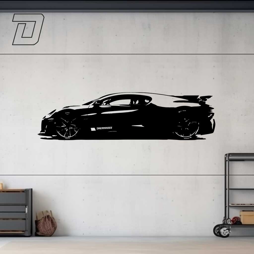 Bugatti Divo (2019) - Wandtattoo
