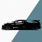 Bugatti Divo (2019) - Wandtattoo