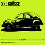 Citroen 2CV (1950) - Wandtattoo