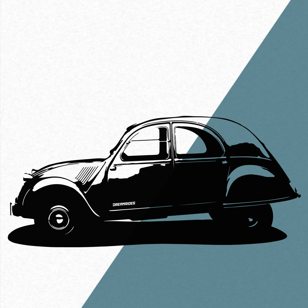 Citroen 2CV (1950) - Wandtattoo