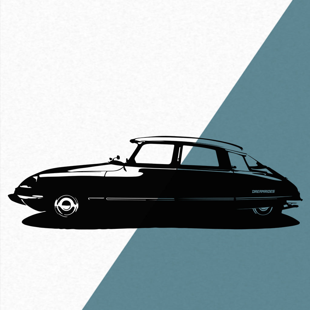Citroen DS (1955) - Wandtattoo