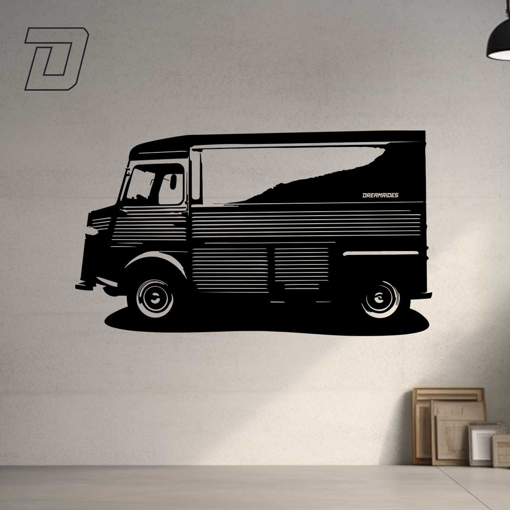 Citroen Typ H (1947) - Wandtattoo