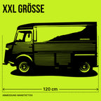 Citroen Typ H (1947) - Wandtattoo