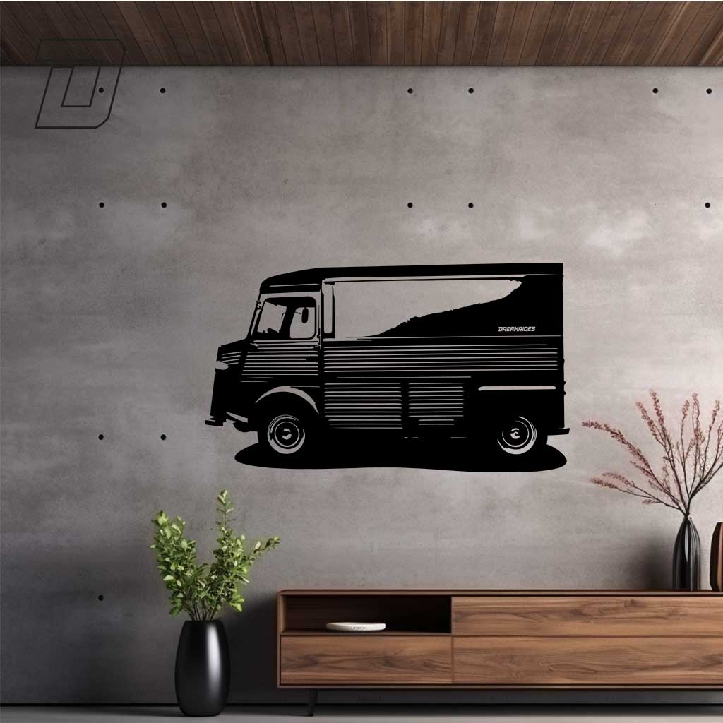Citroen Typ H (1947) - Wandtattoo