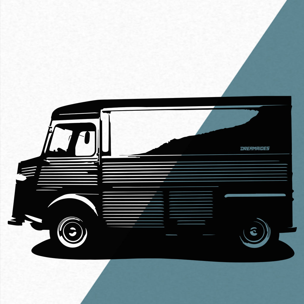 Citroen Typ H (1947) - Wandtattoo