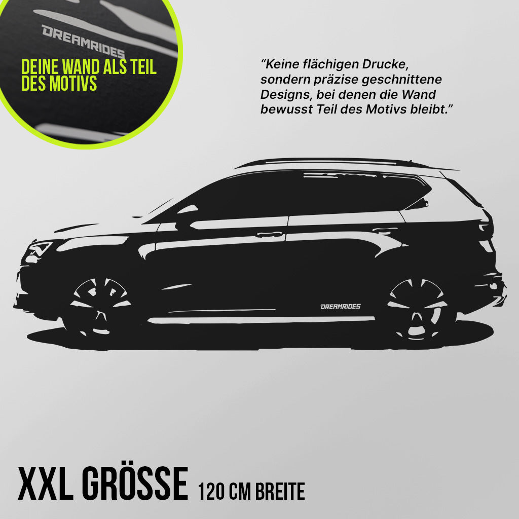 Cupra Ateca (2020) - Wandtattoo
