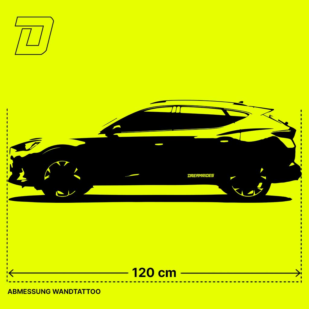 Wandtattoo - Cupra Formentor (2021)