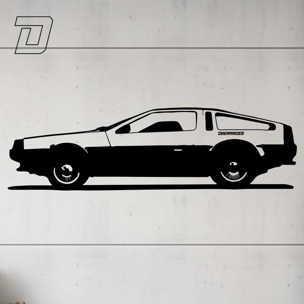 Wandtattoo - DeLorean DMC-12 (1981)