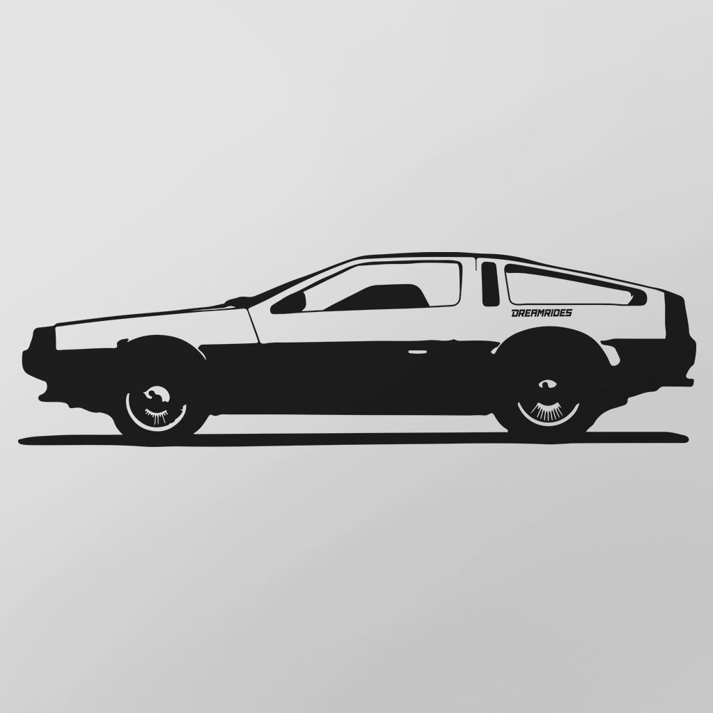DeLorean DMC-12 (1981) - Wandtattoo