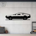 DeLorean DMC-12 (1981) - Wandtattoo
