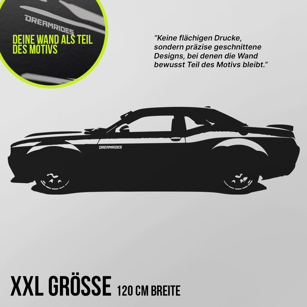 Dodge Challenger SRT Hellcat (2020) - Wandtattoo
