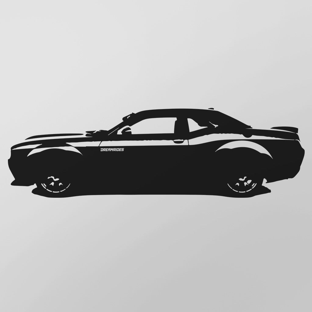 Dodge Challenger SRT Hellcat (2020) - Wandtattoo