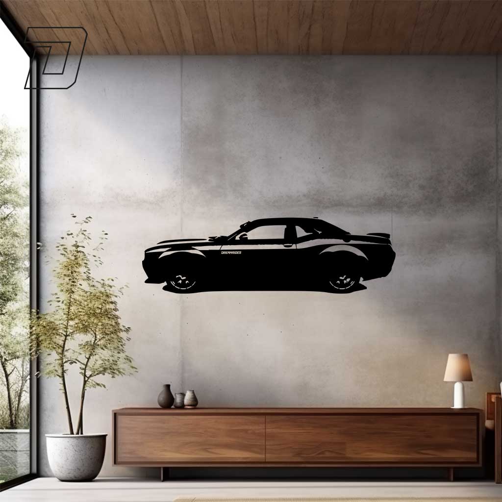 Dodge Challenger SRT Hellcat (2020) - Wandtattoo