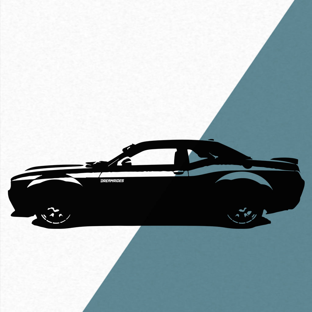 Dodge Challenger SRT Hellcat (2020) - Wandtattoo