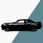 Dodge Challenger SRT Hellcat (2020) - Wandtattoo