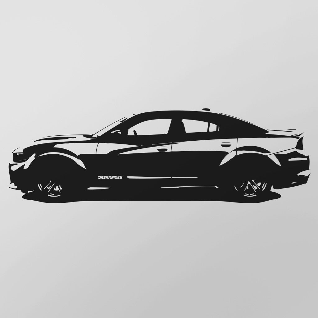 Dodge Charger SRT Hellcat (2019) - Wandtattoo
