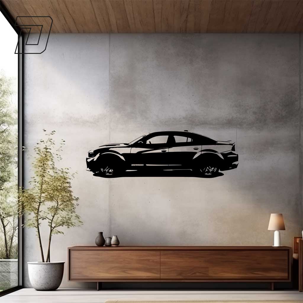 Wandtattoo - Dodge Charger SRT Hellcat (2019)